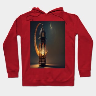 Light Up Your Space with Lantarn's Burning Candle Poster Design Hoodie